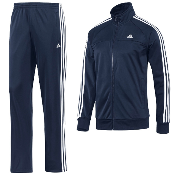 gray adidas track suit